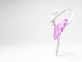 a beautiful Ballerina figurine