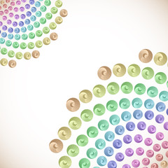 Abstract colorful background. Vector.