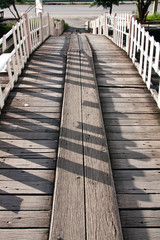 Wooden Plank Bridge