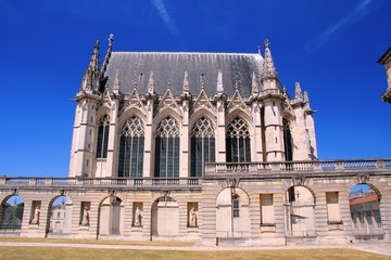 Fototapeta na wymiar Sainte Chapelle de Vincennes