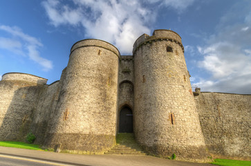 King John Castle in Limerick, Ireland