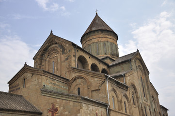 Fototapeta na wymiar Svetitskhoveli Cathedral