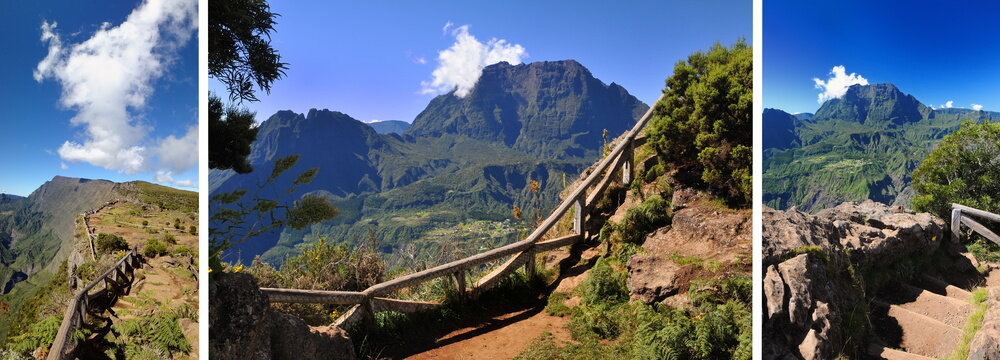 Les cirques de La Réunion, patrimoine Unesco.