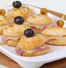 Ham and Cheese Appetizers