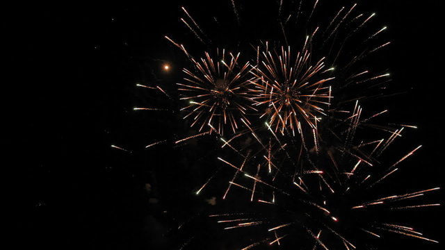 Successful fireworks