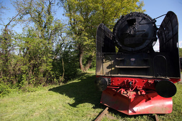 Steam locomotive wheels