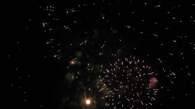 Fireworks on Independence Day