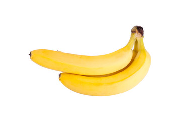 bananas isolation on white background