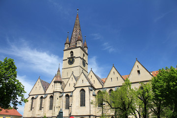 Fototapeta na wymiar Evangelist Cathedral - Sibiu