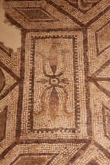 Restos arqueológicos, mosáico romano