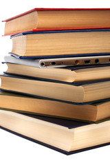 reader and old books