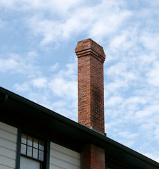 Chimney pipe in Port Gamble