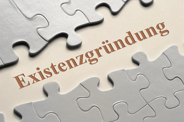 Fototapeta premium Existenzgründung