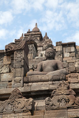 Fototapeta premium Borobudur temple in Indonesia