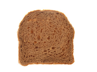 Bread on a white background