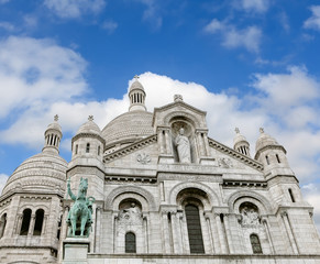 Fototapeta na wymiar Sacre Ceure katedra, Paryż