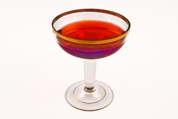 glass of red wine