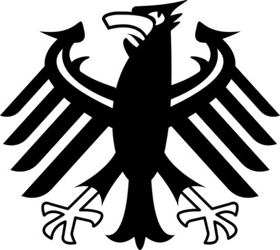 recommend clip art: Eagle symbol, vector illustration