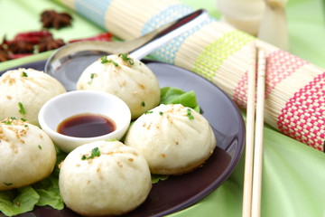 steamed meat dumpling