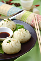 steamed meat dumpling