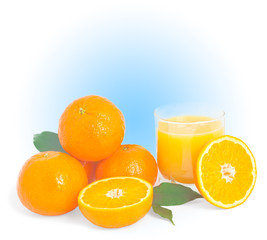 Fresh orange juice