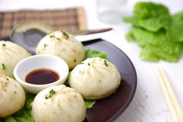 steamed meat dumpling