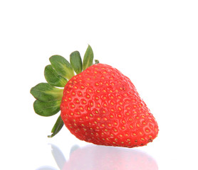 Strawberry isolated on white
