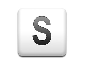 Boton cuadrado blanco letra S