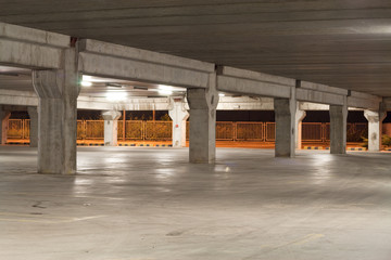 Garage by night