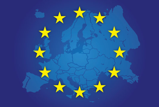 Weltkarte Landkarte Europa Flagge Fahne 1