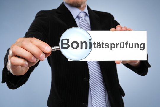 Bonit&auml;tspr&uuml;fung