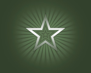 Abstract Star Illustration