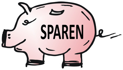 Krise - sparen...