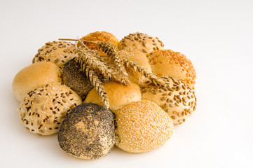 Brötchensonne mit Weizenähren