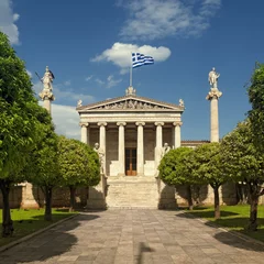 Fotobehang Academy of Athens, Greece © fazon