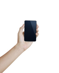 Mobile phone With hand