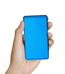 Mobile phone With hand