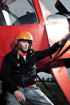 Tired pilot