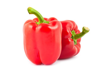 Pair of red peppers