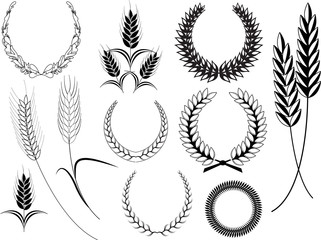 Laurel Wreaths Elements