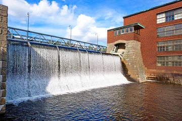 Cercles muraux Barrage Tammerkoski dam