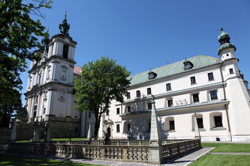 Fototapeta na wymiar Kraków - Kościół św Michała. Barokowy Skalka Sanctuary