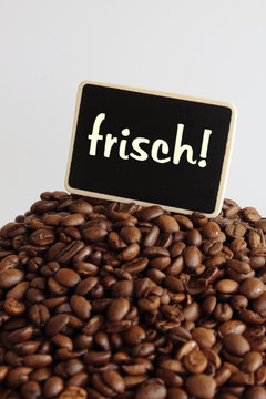 frischer kaffee