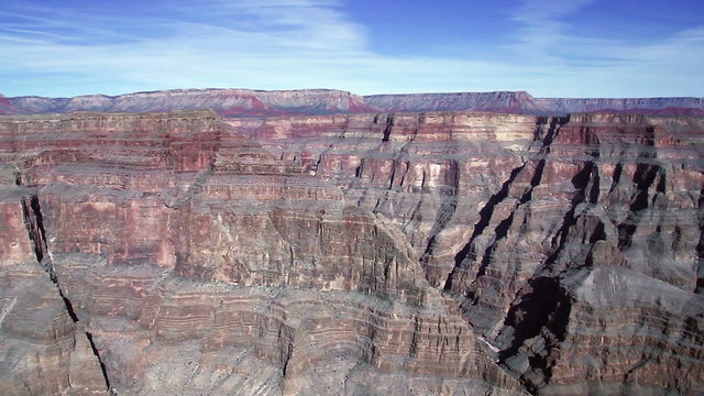 Grand Canyon. Aerial view from helicopter