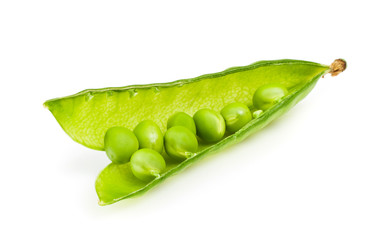 ripe green peas