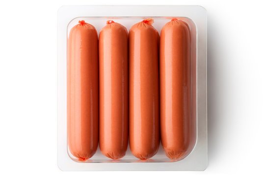 Ajar Package Of Sausages