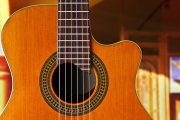 Fototapeta na wymiar Classical Guitar