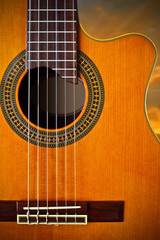 Fototapeta premium classical guitar