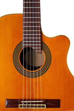 Cutaway Classical Acoustic Guitar/Isolated