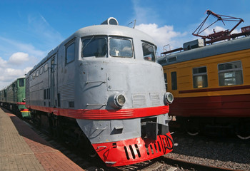 Obraz premium TE-2 series diesel locomotive